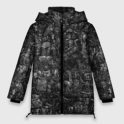 Куртка зимняя женская Elysium art, цвет: 3D-черный