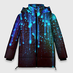 Куртка зимняя женская Звездопад Звёздный дождь, цвет: 3D-светло-серый