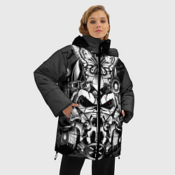 Куртка зимняя женская Power ArmorFallout, цвет: 3D-красный — фото 2