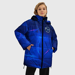 Куртка зимняя женская Мазда mazda, цвет: 3D-красный — фото 2