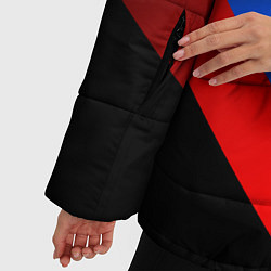Куртка зимняя женская ФЛАГ РОССИИ ЛИНИИ, цвет: 3D-красный — фото 2