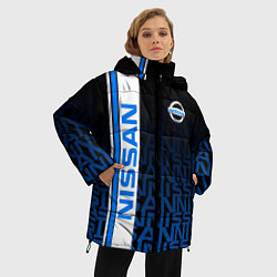Куртка зимняя женская Ниссан Паттерн, цвет: 3D-светло-серый — фото 2