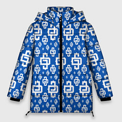Куртка зимняя женская Blue Pattern Dope Camo Dope Street Market, цвет: 3D-красный