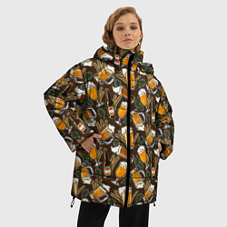 Куртка зимняя женская Хмель и Пиво, цвет: 3D-светло-серый — фото 2