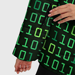 Куртка зимняя женская Двоичный Код Binary Code, цвет: 3D-черный — фото 2