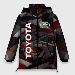 Женская зимняя куртка Toyota тойота abstraction