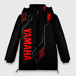 Куртка зимняя женская YAMAHA - ТЕХНОЛОГИИ КРАСНЫЙ, цвет: 3D-черный