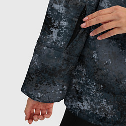 Куртка зимняя женская Камуфляж Паук Ночь, цвет: 3D-светло-серый — фото 2