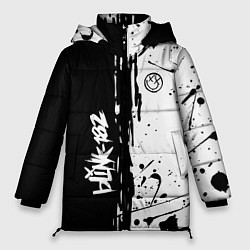 Женская зимняя куртка Blink 182 БРЫЗГИ