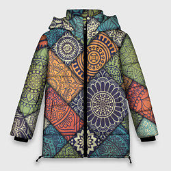Женская зимняя куртка Mandala-pattern