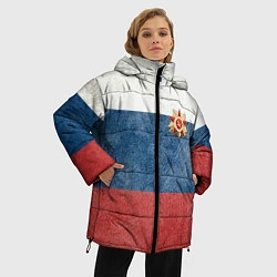 Куртка зимняя женская Отечество!, цвет: 3D-светло-серый — фото 2