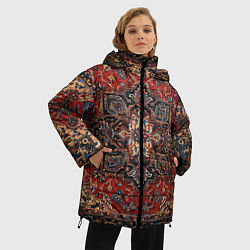 Куртка зимняя женская КОВЁР ПАЛАС, цвет: 3D-красный — фото 2