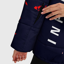 Куртка зимняя женская ИНФИНИТИ Pro Racing Милитари, цвет: 3D-черный — фото 2