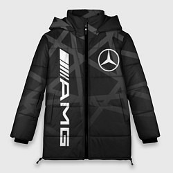 Куртка зимняя женская MERCEDES - BENZ МЕРСЕДЕС, цвет: 3D-черный