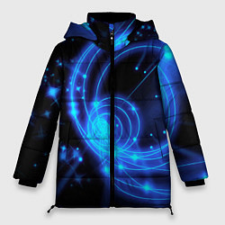 Женская зимняя куртка Неоновый космос Neon space
