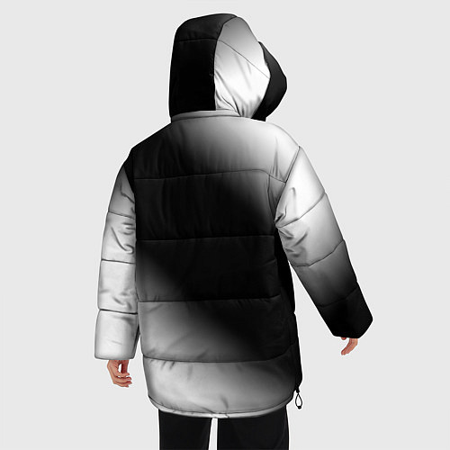 Женская зимняя куртка ГОСТМЕЙН - Градиент / 3D-Черный – фото 4