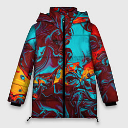 Куртка зимняя женская Каляка-маляка, цвет: 3D-светло-серый