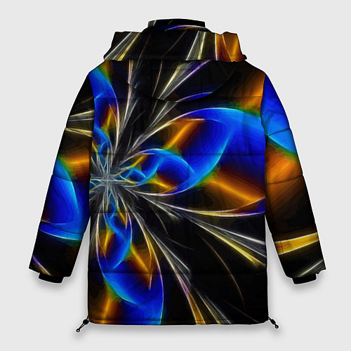 Женская зимняя куртка Neon vanguard pattern Fashion 2023 / 3D-Красный – фото 2