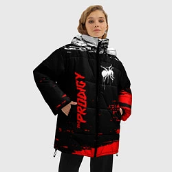 Куртка зимняя женская The prodigy : дарование, цвет: 3D-светло-серый — фото 2