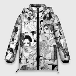 Куртка зимняя женская Nana pattern, цвет: 3D-светло-серый