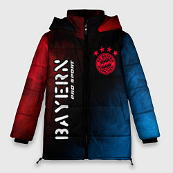 Куртка зимняя женская BAYERN Bayern Pro Sport Огонь, цвет: 3D-черный