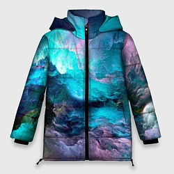 Куртка зимняя женская МОРСКОЙ ШТОРМ, цвет: 3D-светло-серый