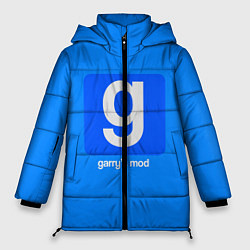 Куртка зимняя женская Garrys Mod логотип, цвет: 3D-светло-серый