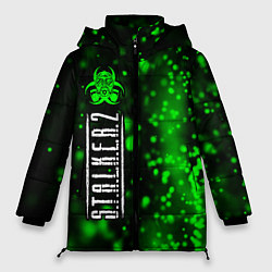 Куртка зимняя женская С Т А Л К Е Р 2 Абстракция, цвет: 3D-черный