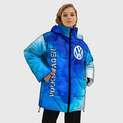 Куртка зимняя женская VOLKSWAGEN Volkswagen Пламя, цвет: 3D-черный — фото 2