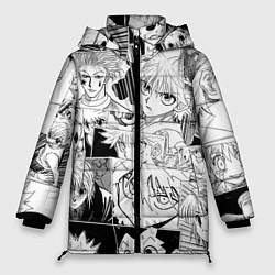 Женская зимняя куртка Hunter x Hunter pattern