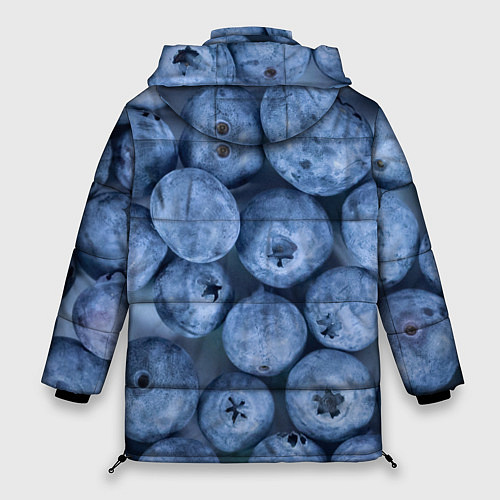 Женская зимняя куртка Голубика - фон / 3D-Светло-серый – фото 2