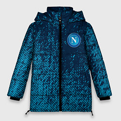 Куртка зимняя женская Napoli наполи маленькое лого, цвет: 3D-светло-серый