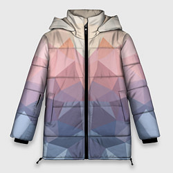 Женская зимняя куртка Полигональная свежесть 2022
