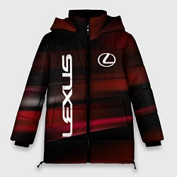 Куртка зимняя женская Lexus - абстракция, цвет: 3D-черный