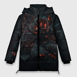 Женская зимняя куртка Тлеющий розы