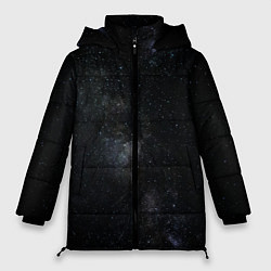 Женская зимняя куртка Лонгслив Звезды и космос