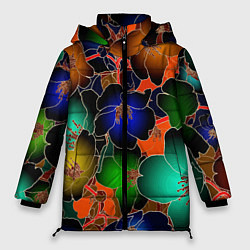 Женская зимняя куртка Vanguard floral pattern Summer night Fashion trend