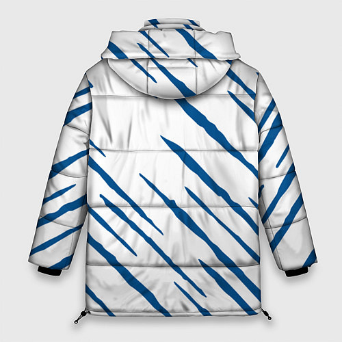Женская зимняя куртка Псж psg / 3D-Светло-серый – фото 2