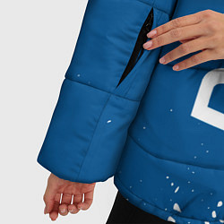 Куртка зимняя женская Psg псж краска, цвет: 3D-светло-серый — фото 2