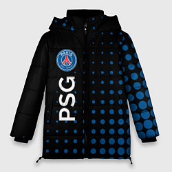 Женская зимняя куртка Psg абстракция
