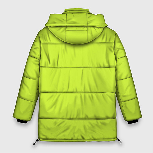 Женская зимняя куртка Зеленый неон из фильма Барби / 3D-Светло-серый – фото 2