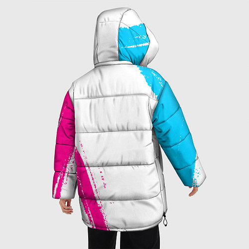Женская зимняя куртка PSG Neon Gradient / 3D-Черный – фото 4
