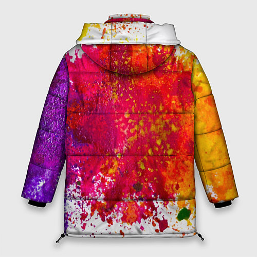 Женская зимняя куртка Красочный BOOM / 3D-Светло-серый – фото 2