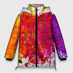 Куртка зимняя женская Красочный BOOM, цвет: 3D-светло-серый