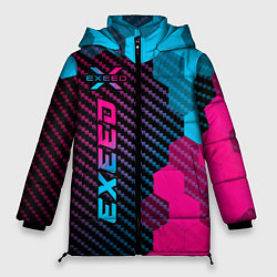 Женская зимняя куртка Exeed Neon Gradient - FS