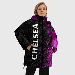 Куртка зимняя женская Chelsea Pro Football, цвет: 3D-черный — фото 2