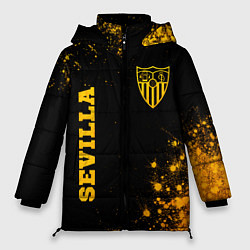 Куртка зимняя женская Sevilla - Gold Gradient, цвет: 3D-черный