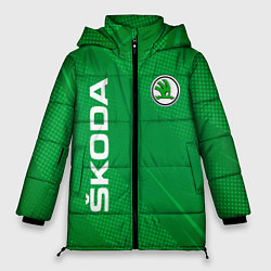 Женская зимняя куртка Skoda abstraction sport