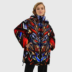 Куртка зимняя женская Железный монстр, цвет: 3D-светло-серый — фото 2