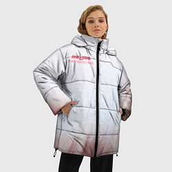 Куртка зимняя женская Seventeen Seconds - The Cure, цвет: 3D-красный — фото 2